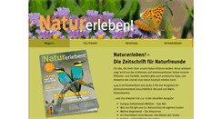 Desktop Screenshot of natur-erleben.de